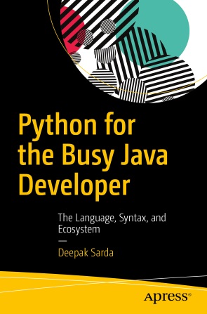 Python for the busy Java Developer book cover