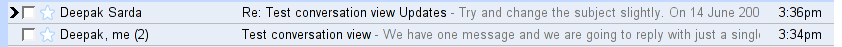 Gmail Conversation