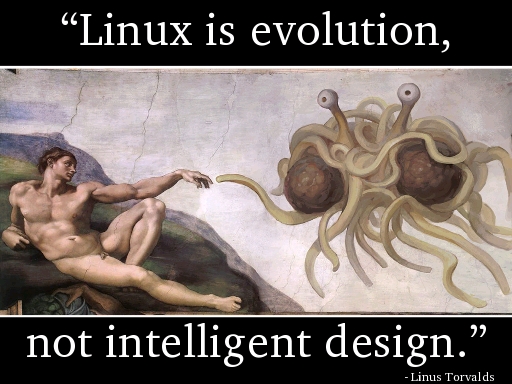 linux by evolution