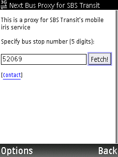 sbsnextbus homepage